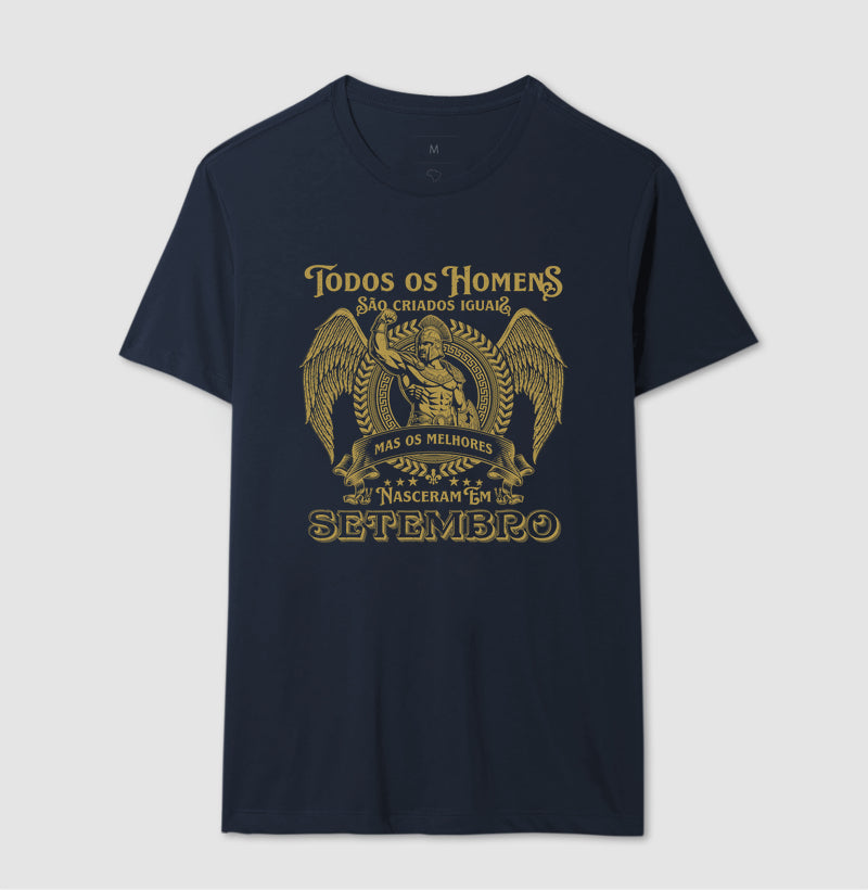 Camiseta Os Melhores Nascem em Setembro